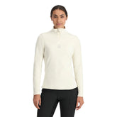 Womens Shimmer Bug Half Zip - Vanilla Latte