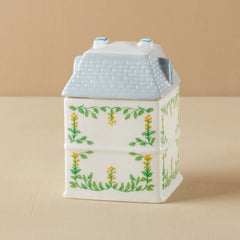 CS Lenox Spice Village Mustard Spice Jar