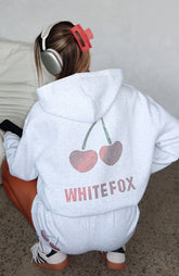 Made With Love Oversized Hoodie Grey Marle