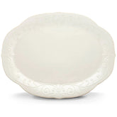 French Perle ? 16" Oval Serving Platter