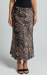 Lioness - Enigmatic Maxi Skirt in Leopard
