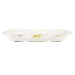 Butterfly Meadow 16" Divided Serving Dish