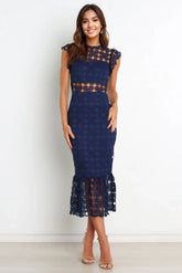Lauren Dress - Navy