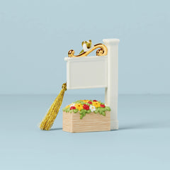 Personalized Established Home Sign Ornament