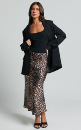 Lioness - Enigmatic Maxi Skirt in Leopard