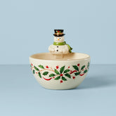 Holiday Snowman Bowl