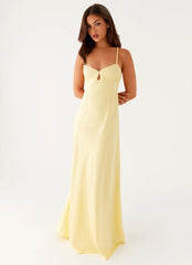Joanie Maxi Dress - Yellow