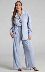 4th & Reckless - Palais Trouser in Blue