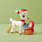Rudolph Delivering Toys Ornament