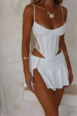 Ravee Corset Top White