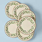 Holiday Dinner Plate Set, Buy 3 Get 6