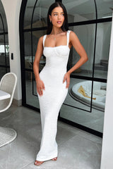 Navala Dress - White