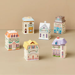 CS Lenox Spice Village 6-Piece Spice Jar Set #1