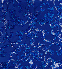 Mayva V-Neck Mermaid Sequin Formal Dress