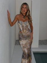 Angelina Corset Top Dune