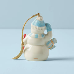 Personalized Winter Snowman Ornament