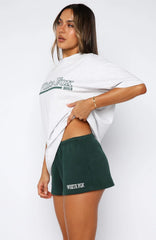 Brand New Start Lounge Shorts Forest Green