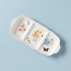 Butterfly Meadow 16" Divided Serving Dish