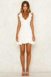 Take The Reigns Dress White