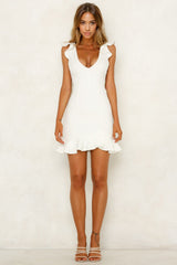 Take The Reigns Dress White
