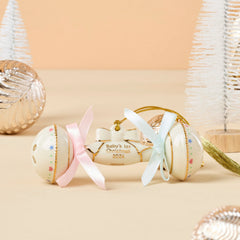 2024 Baby's 1st Christmas Rattle Ornament