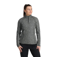 Womens Accord Half Zip - Black