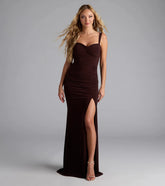 Zooey Open Back Mermaid Formal Dress