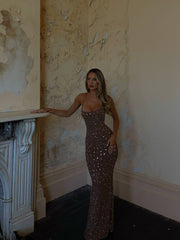 Ciaran Maxi Dress Tan