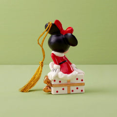 2024 Minnie Mouse Sitting On A Gift Ornament