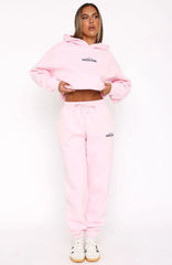 With Love In The Moment Sweatpants Pink