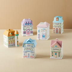 CS Lenox Spice Village 6-Piece Spice Jar Set #2