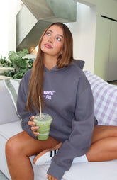 Lucky Thirteen Stephanie Oversized Hoodie Volcanic