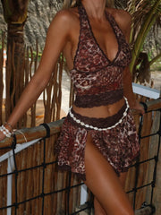 Ivanka Mini Skirt Guepardo