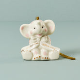 Personalized Baby's Pink Elephant Ornament