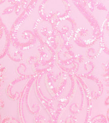 Yasmin Cutout Back Mermaid Sequin Formal Dress