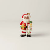 African American Santa & Stocking Ornament