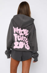 Everyone Likes You Oversized Hoodie Volcanic