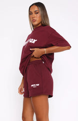 Offstage Lounge Shorts Red Velvet