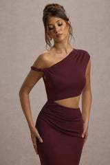 Thaliana | Port Cut-Out Open-Back Maxi Dress