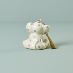 Personalized Baby's Blue Elephant Ornament