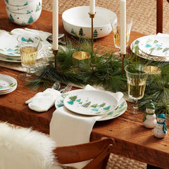 Balsam Lane 4-Piece Tidbit Plate Set