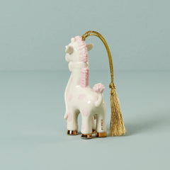 Personalized Baby's Pink Giraffe Ornament