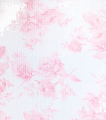 Farryn Lace-Up Mermaid Floral Sequin Formal Dress