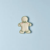 Holiday Gingerbread Man Accent Plate