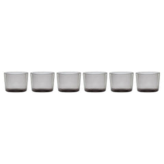 Stackables Smoke Short Glasses, Set of 6