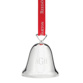Personalized Silverplated Christmas Bell