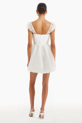 Favorite Flavour Mini Dress White