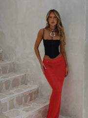 Lester Corset Top Black