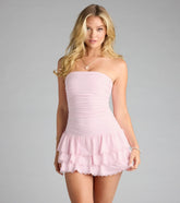 More To Come Tube Skater Dress