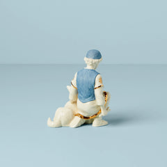 First Blessing Nativity Shepherd & Dog Figurine